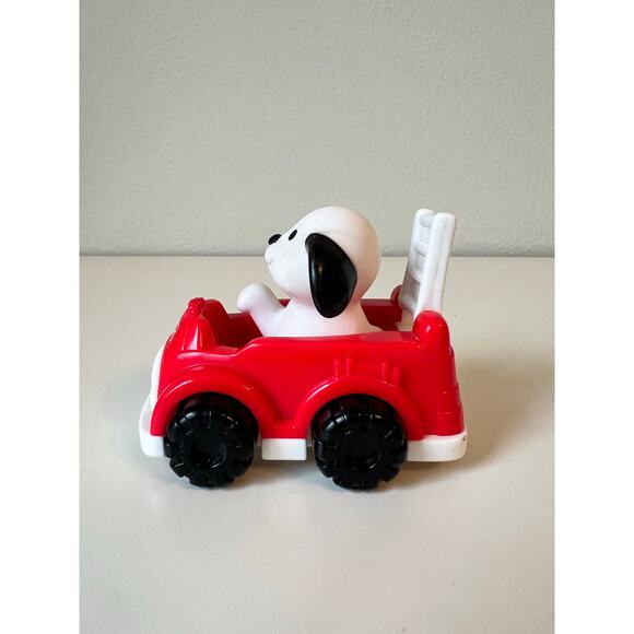 Fisher-Price Little People Dalmatian Fire Truck Toy Vehicle 1997 - Picture 2 of 7